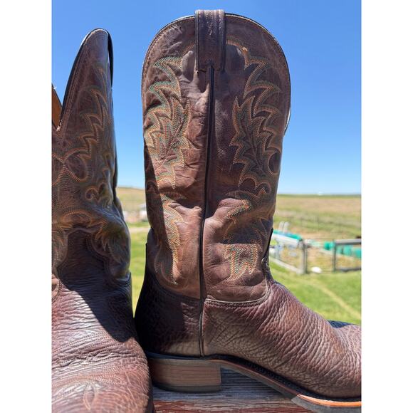 Tony Lama Conquistador | Shoulder Leather Boots main image 4